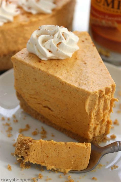 I'm sharing how to make a no bake pumpkin pie cheesecake recipe. No Bake Pumpkin Cheesecake - CincyShopper