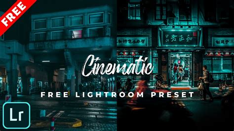 Free portrait photography lightroom preset (free). Hollywood Blue Tone Cinematic Lightroom Presets ...