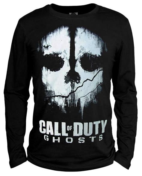 Autumn Long Sleeve 10 Call Of Duty T Shirt 10 Ghosts Clothes 3299