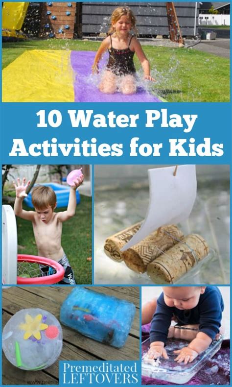 10 Water Play Activities For Kids