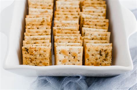 Seasoned Saltine Crackers Megs Everyday Indulgence