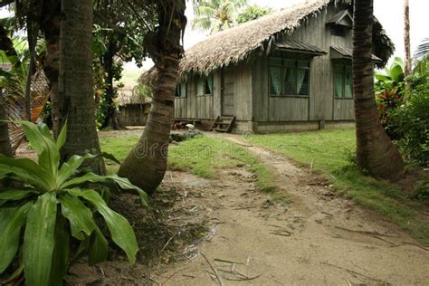 Traditional Rural House In Philippines Stock Photo Image Of