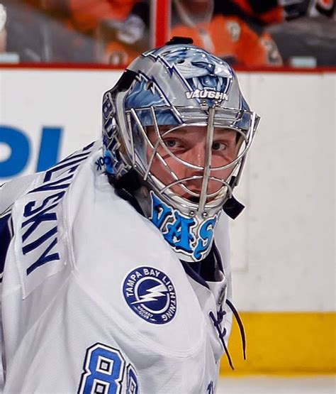 Here's one goalie mask you can marvel at. I Love Goalies!: Andrei Vasilevskiy 2014-15 Mask