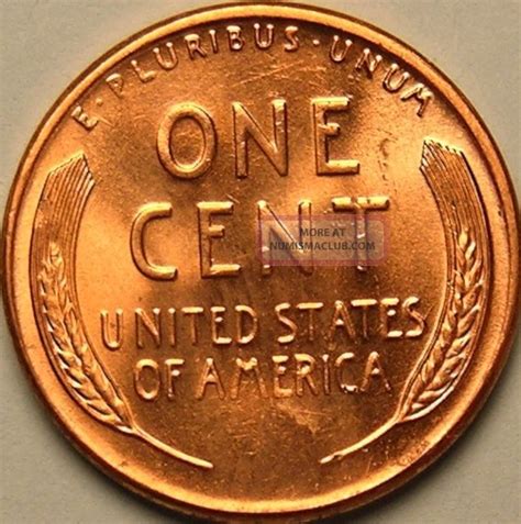 1958 D Bu Lincoln Wheat Penny Cent Ac 46