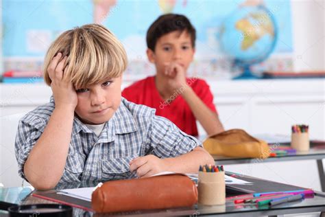 Child In School Bored — Stock Photo © Photography33 10389018