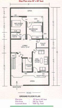 30 feet by 60 house plan east face here we are going share the whole information about home planning from planning to build a house to get a dec 17 2017 explore glory architecture s board 30x60 house plan elevation 3d view drawings pakistan house plan pakistan house elevation 3d. Free Architectural Plans for Houses Luxury 30 X 60 Sq Ft ...