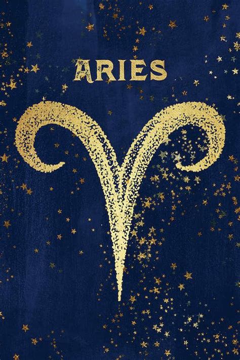 Aries Zodiac Sign Canvas Print By Nature Magick Icanvas Aries Art