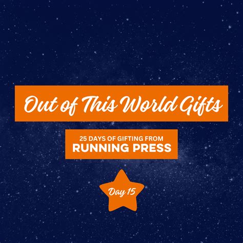 Running Press Out Of This World Gifts Hachette Book Group