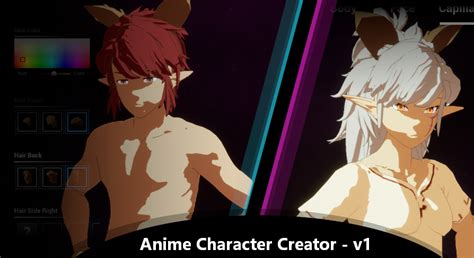 Anime Character Creator By Somndus Studio In Blueprints Ue4 Marketplace