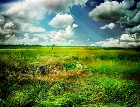 Fields Sky Scenery Grass Clouds Nature Wallpaper 2700x2070 348970