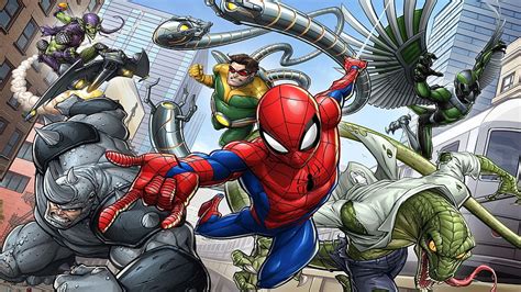Spiderman And Sinister Sinister Six Hd Wallpaper Pxfuel
