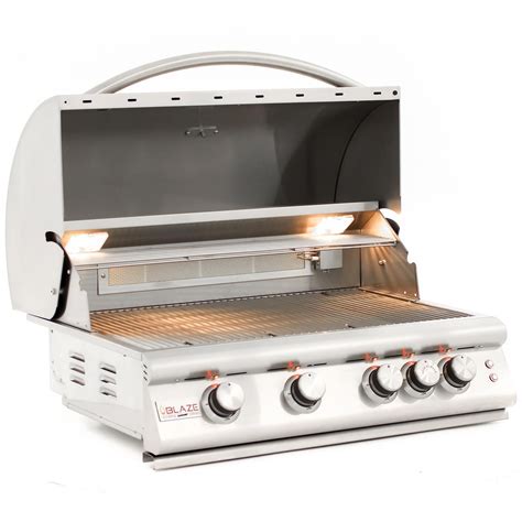 Blaze Lte Marine Grade 32 Inch 4 Burner Built In Natural Gas Grill With