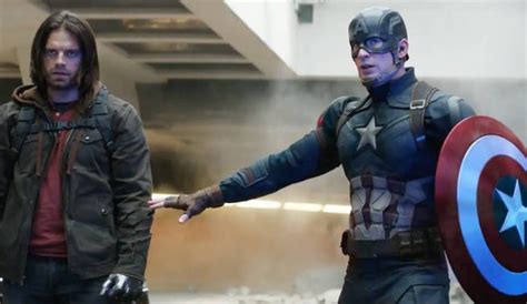 captain america civil war featurette shows behind the scenes of cap and bucky s fight