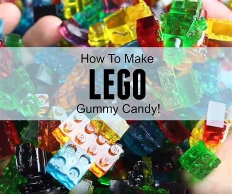 How To Make Lego Gummy Candy Gummy Candy Jello Gummies Recipe Gummies