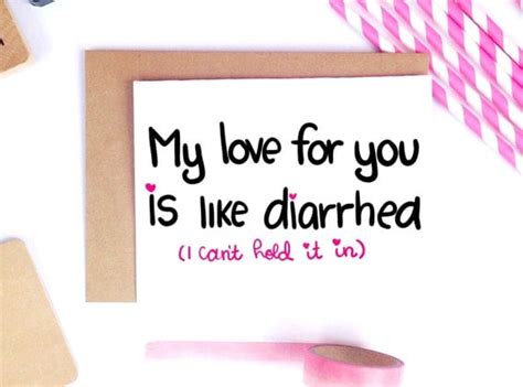 Funny Valentine Card Dirty Valentine Card Adult Valentine