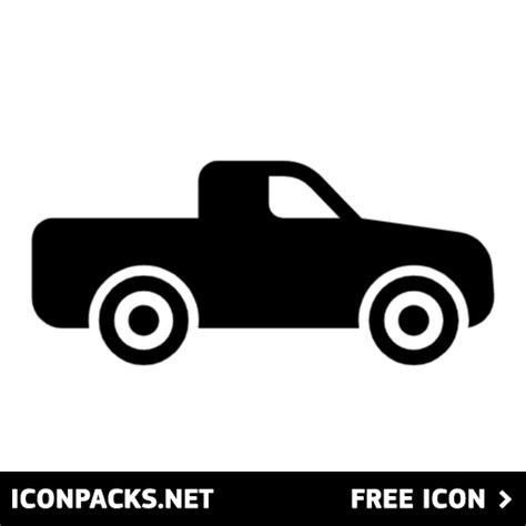 Free Pickup Car Svg Png Icon Symbol Download Image