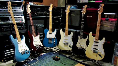My strats | Guitar, Electric guitar, Music instruments