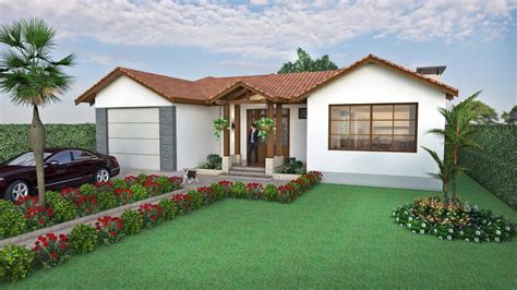 Ubicado en un área tranquila y muy privilegiada. Diseño casa de campo en un piso de 293 M2 | Arquitecto ...