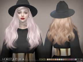 The Long Curly Hair For The Sims 4 Found In Tsr Category Sims 4