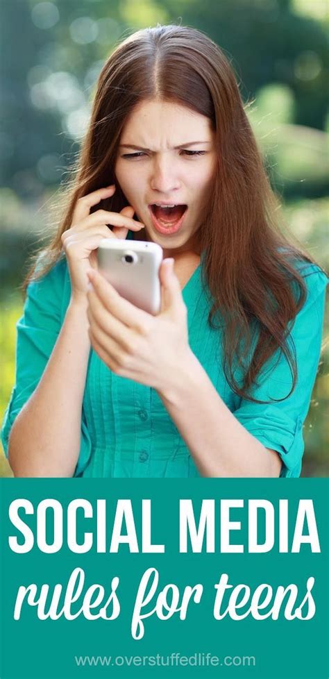 Social Media Rules For Teens How To Keep Your Kid Smart When It Comes