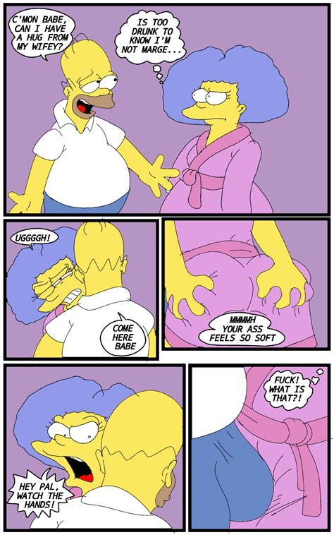 Selma S Struggle The Simpsons ⋆ Xxx Toons Porn