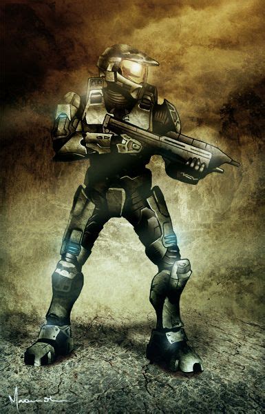 Master Chief Fan Art Halo Armor Halo Geek Art