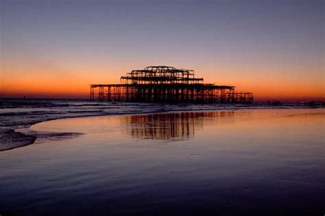 West Pier Sunset Brighton Aneye4apicture Flickr