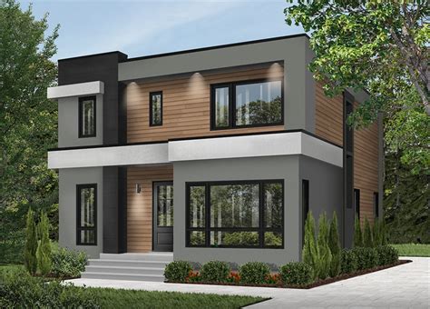 When looking at modern floor plans, you'll notice the uninterrupted flow from room to room as every plan is designed with form and functionality in mind. Modern Contemporary House Plan 7345: Essex 3
