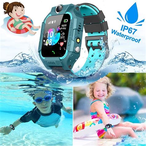 Waterproof Kids Smart Watch For Students Girls Boys Touch Screen