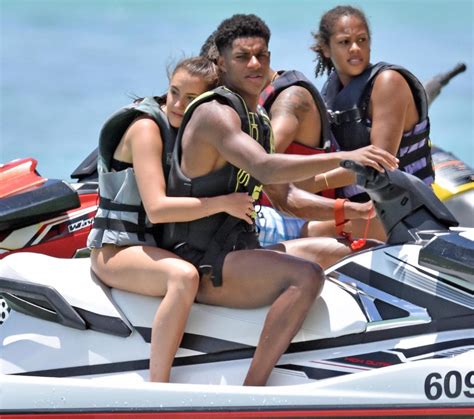 Manchester united & england info@dnmaysportsmgt.com. Football Star, Marcus Rashford, Rides The Sea With His ...