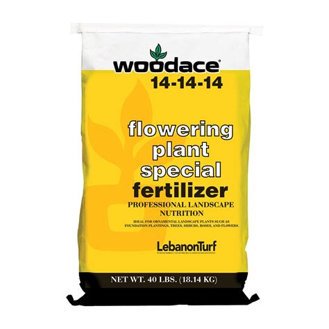 Woodace Granular Fertilizer 14 14 14 Mtx Sop 40 Lb Siteone