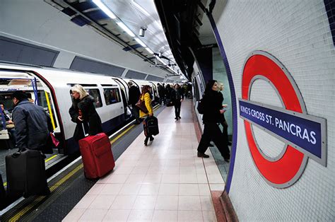 Kings Cross St Pancras Underground Tube Station London England Uk