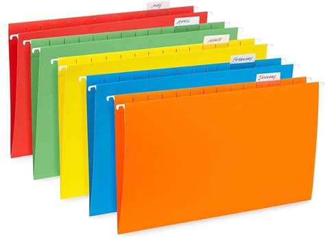 Hanging File Folders 25 Reinforced Hang Folders Designed For Home And