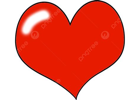 愛の漫画の赤いハイライト ステレオイラスト画像とpsdフリー素材透過の無料ダウンロード Pngtree