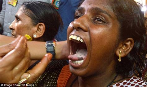 The Indian People Who Swallow Live FISH To Try And Cure Asthma Daily Mail Online