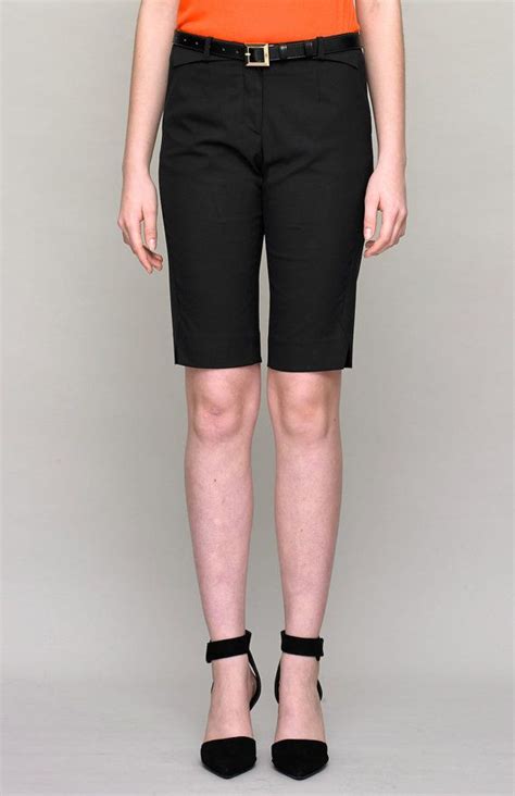 Black Short Pants With Bermuda Style Black By Garylindesign 7900
