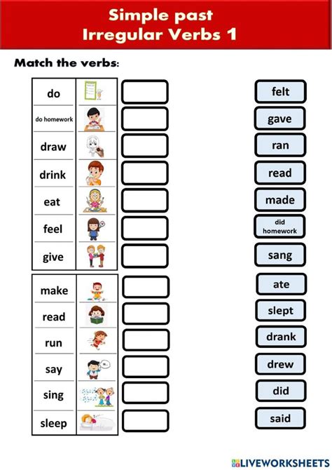 Ficha De Irregular Verbs En Pdf Online Cuadernos Interactivos Hot Sex