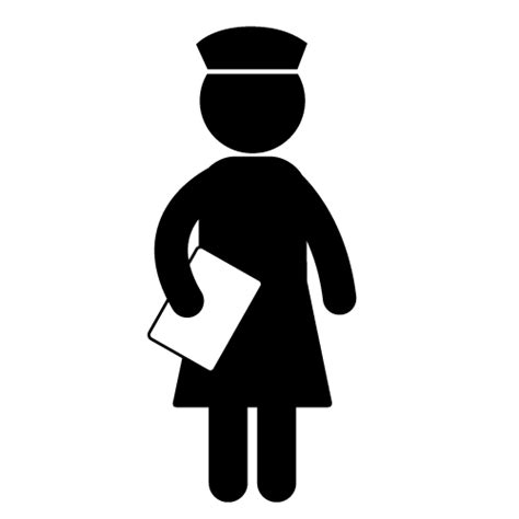 Nurse Silhouette Clipart Free Download On Clipartmag