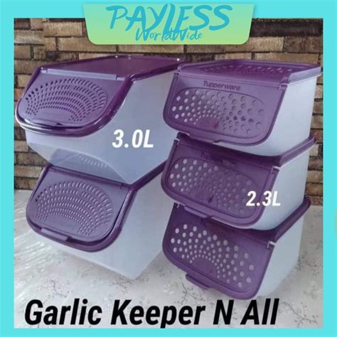 Tupperware Garlic N All L L Keeper Bekas Potato Onion Ginger