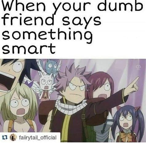 Pin By Blueheart On Animefunsandgoods Fairy Tail Funny Anime Memes