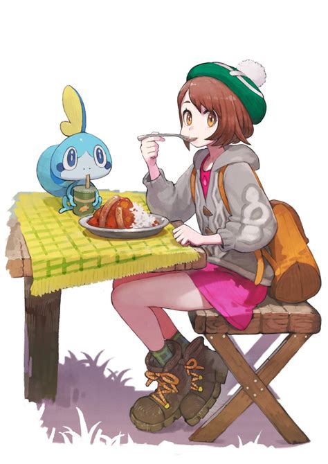 Gloria And Sobble Pokemon And 2 More Drawn By Junseojh1029 Danbooru