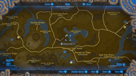 Breath Of The Wild Memories Map Maping Resources