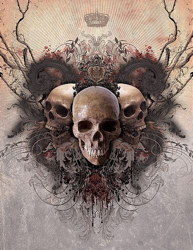 Grunge Skull Toxic Angel 666 Flickr