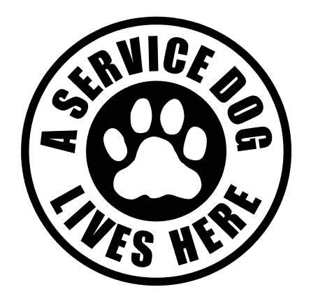 A 'service dog' vest and trying to pass their pets off as 'service dogs'. Every purchase benefits New Horizons Service Dogs in ...