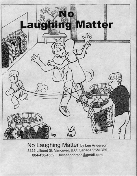No Laughing Matter A Medical Comic Title Bcleeanderson Flickr