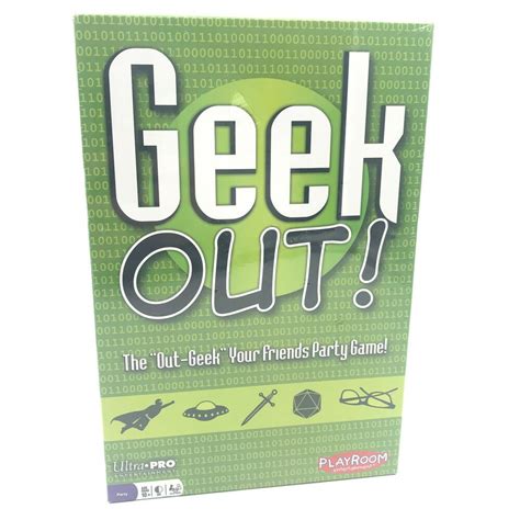 Geek Out Board Game New And Sealed Playroom Entertainment