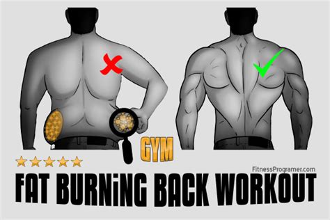 How To Burn Back Fat Exercises Tutorial Pics