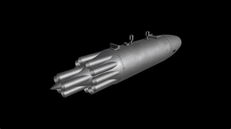 Rocket Launcher Ub 16 57kv Buy Royalty Free 3d Model By Pukamakara
