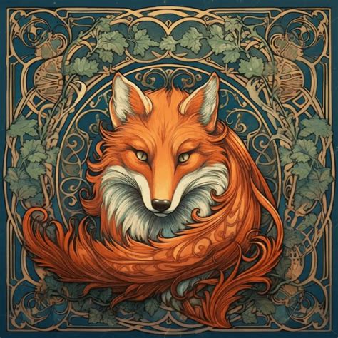 Celtic Fox Mythology Irishwishes