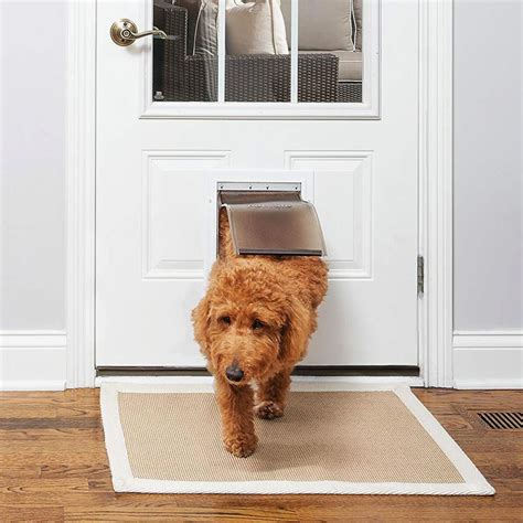 2022年最新版 高級感溢れる Dog Doorpet Door For Dogs And Catsmedium Doggie Door